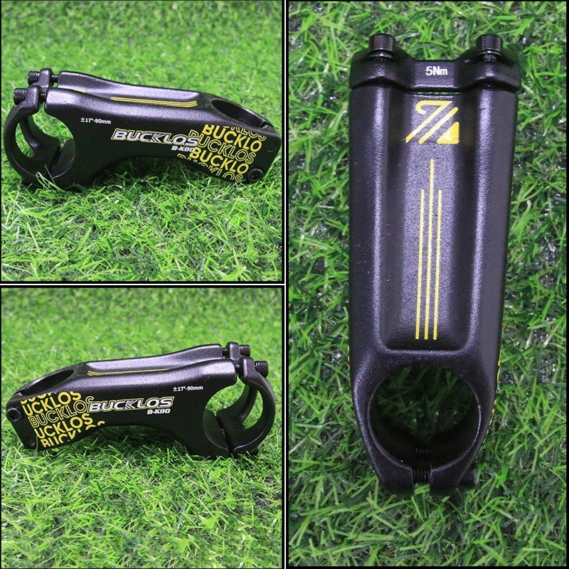 BUCKLOS -17degree MTB Stem Bicycle Handle Bar Stem Ultralight Road Bike ...