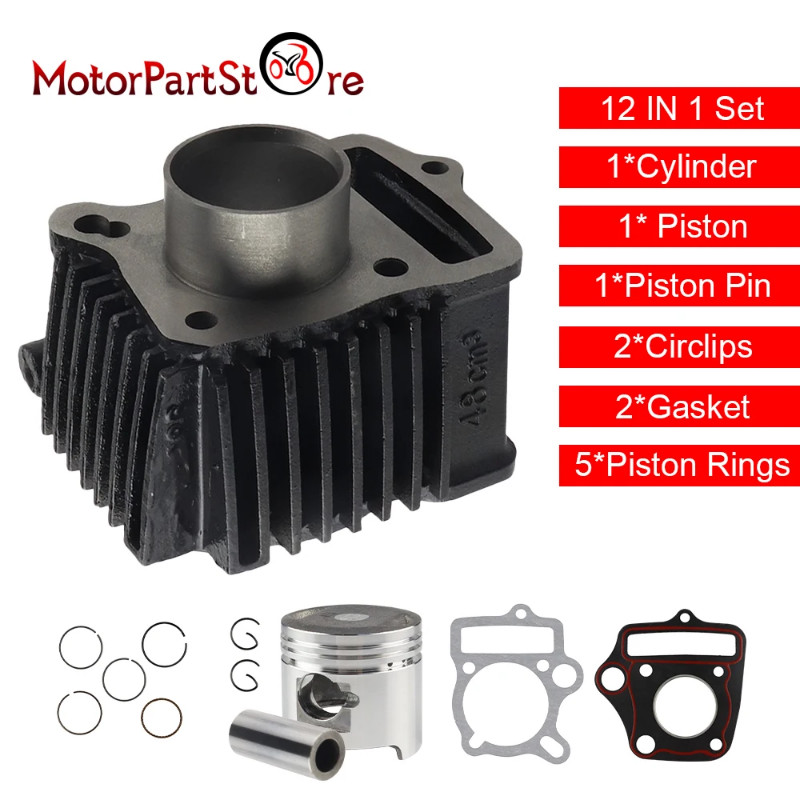 Complete Cylinder Head Assembly For Honda Z50 XR50 CRF50 50cc Pit Bike