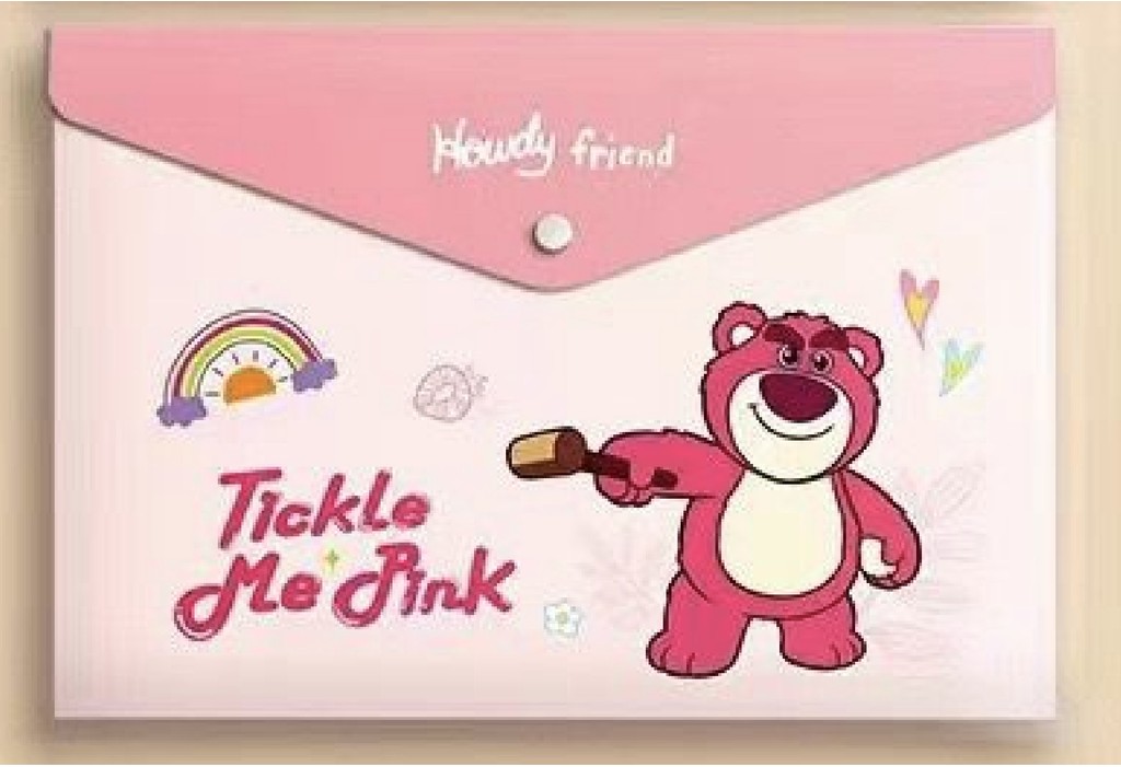 (M'sia Ready Stock) Popular Korea A4 Fail Butang Sekolah Hadiah Pelajar ...