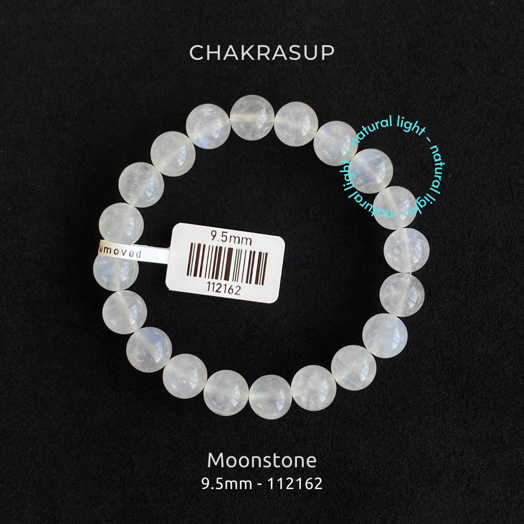 White discount Moonstone Bracelet Grade A 8.5mm Blue Flash White Moonstone Beaded Bracelet Stack Bracelet Gift Bracelet Soothing & Healing Bracelet