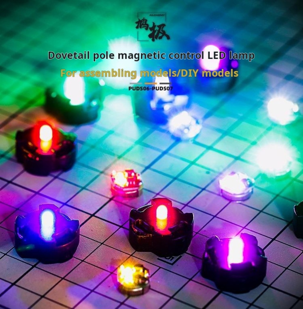 Thickness 5mm Magnetic Control LED Lamp for Gundam Gunpla GK DIY Mecha ...