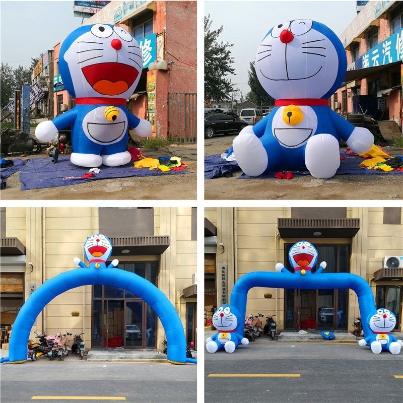 Inflatable Doraemon Arch Doraemon Doraemon Cartoon Doll Tinkerbell Cat ...