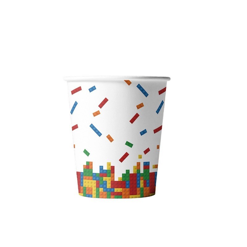 Lego Party Supplies Paper Plates Cups Tablecloth Banner Birthday Party ...