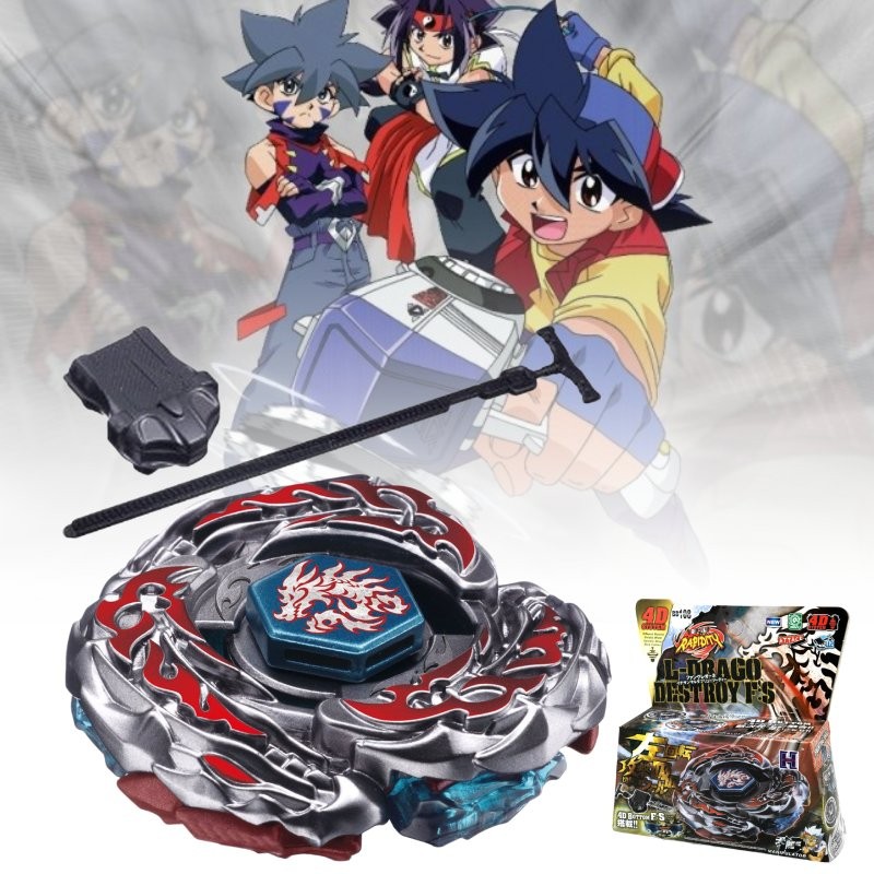 Destructor Destroy L-drago Metal Fury Beyblade Starter Set With Stylish ...