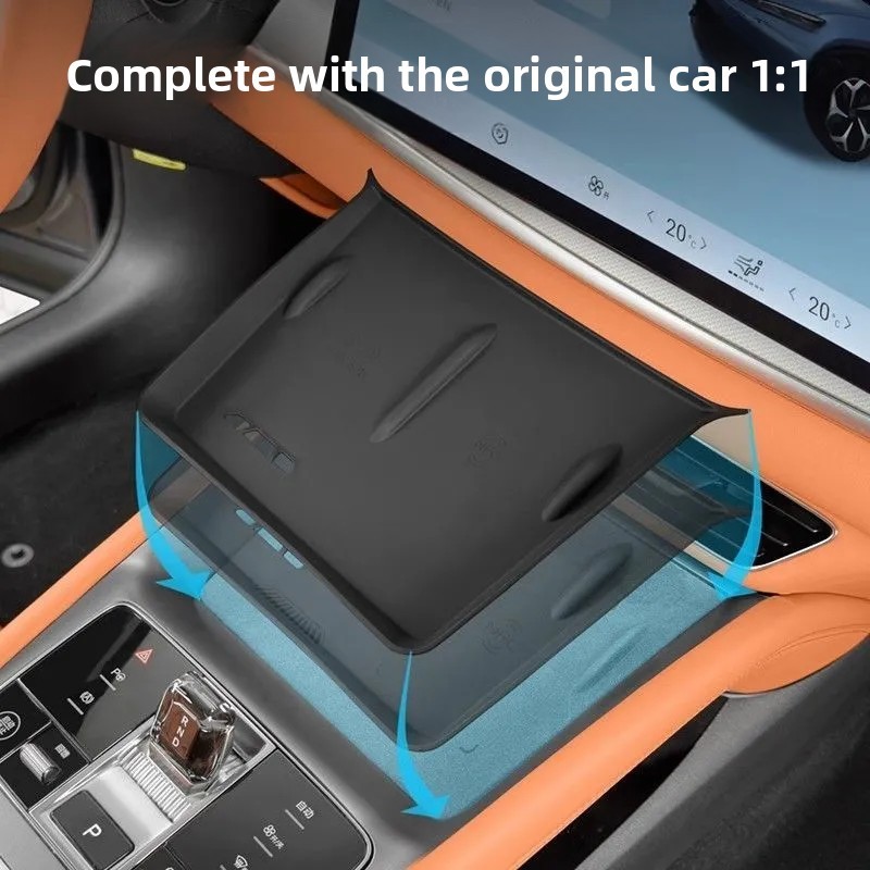 Wireless Charging Silicone Panel Car Interior Modification Dustproof ...