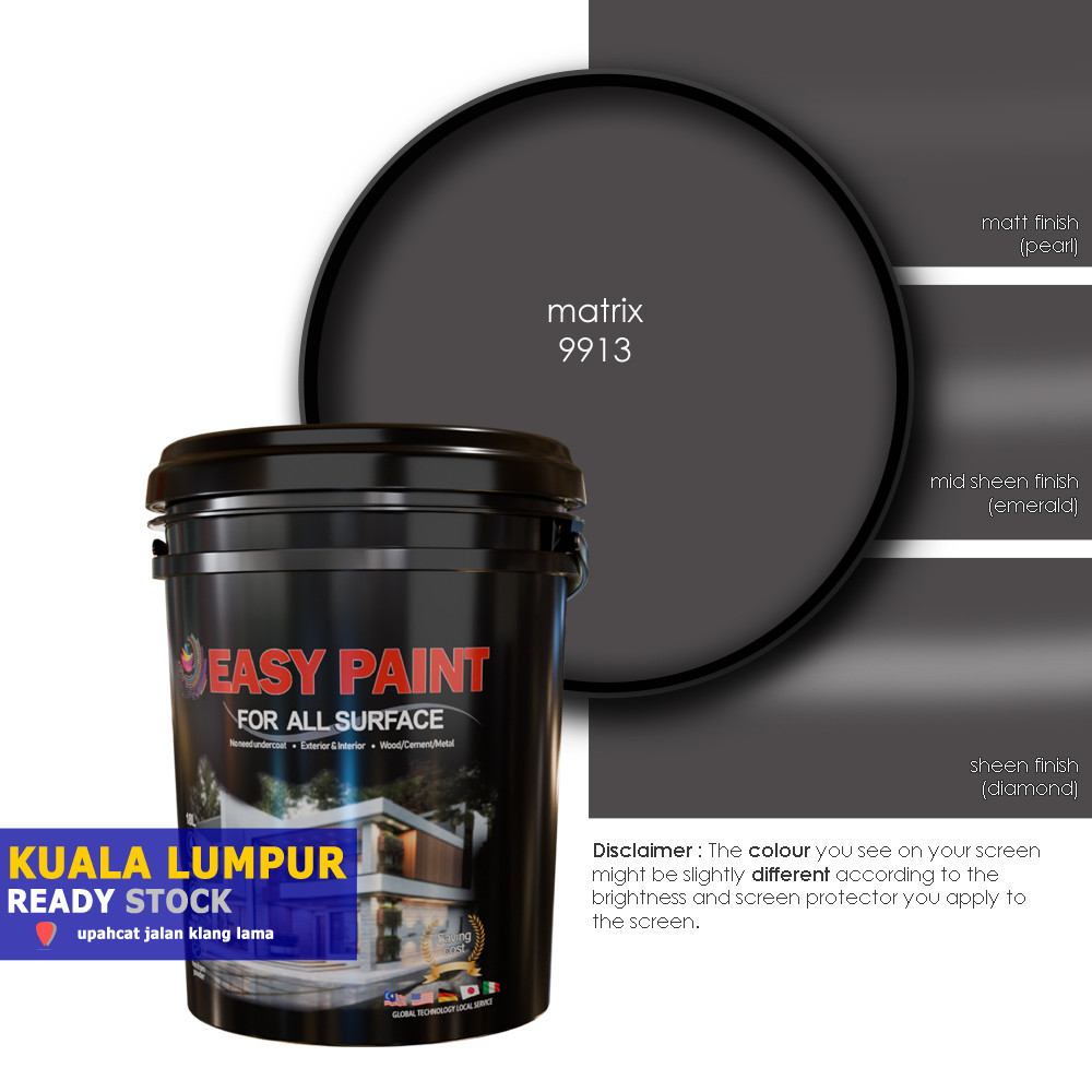 1 Liter and 5 Liter - MATRIX J 9913, Easy Paint All Surface for ...