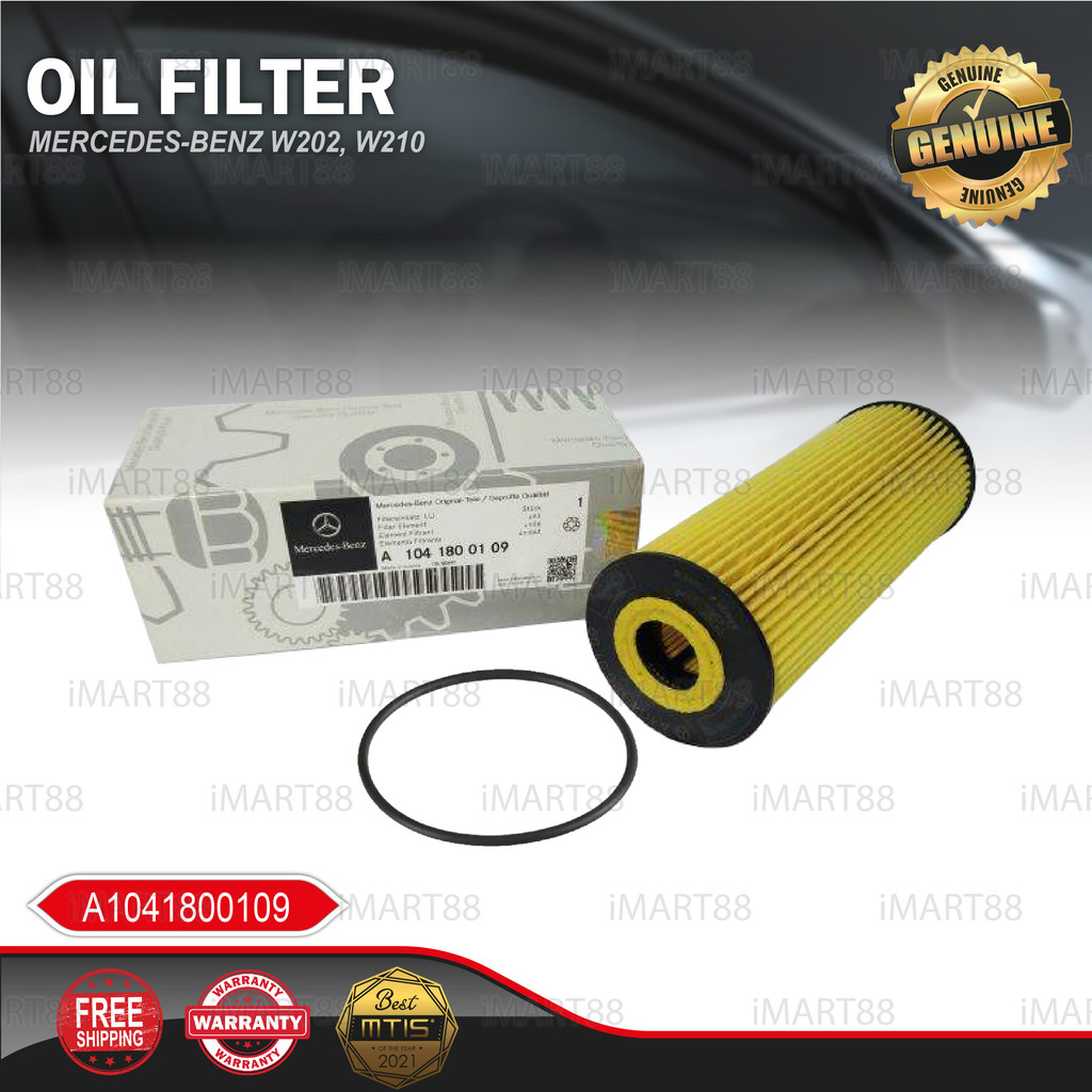 A1041800109 Oil Filter Mercedes W202 W203 C200 (A1041800109)(HU727/1 ...