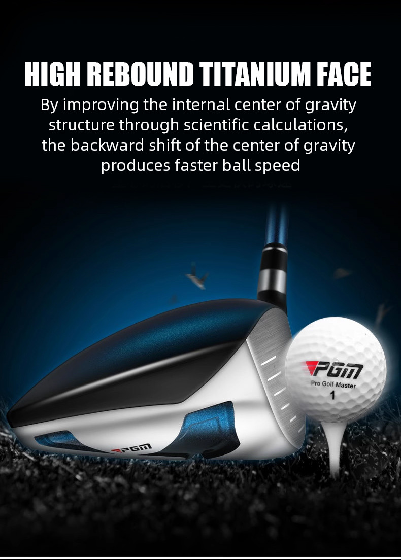PGM G500 men righty golf driver fairway wood set 1 3 5 hybrid clubs ...