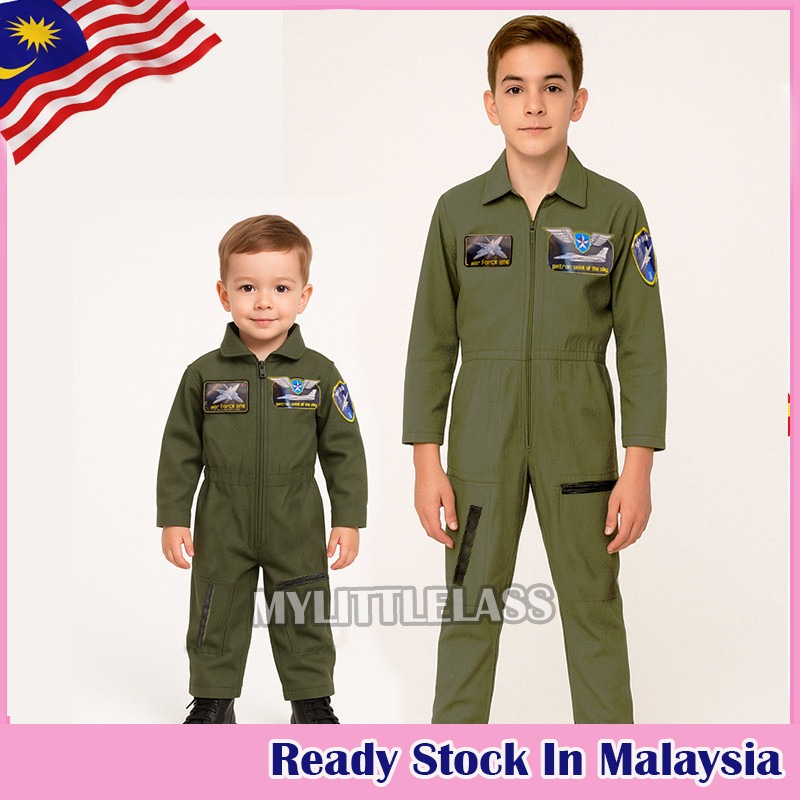KIDS BALLOON JUMPSUIT 4-10 ANIMAL ARMY main image 1