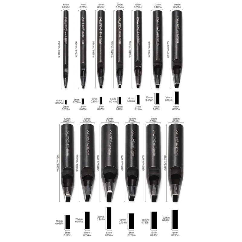 YKSPLUSK Leather Circle Cutter Tool Set, 7 Pieces Circle Punch Tools 20