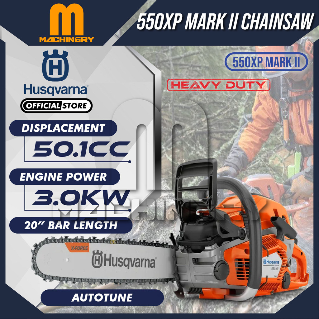 50cm Sägenspezi Schwert-Set Drive mit 4 Vollmeißelketten .325 78TG 1,5mm passend für Husqvarna 445