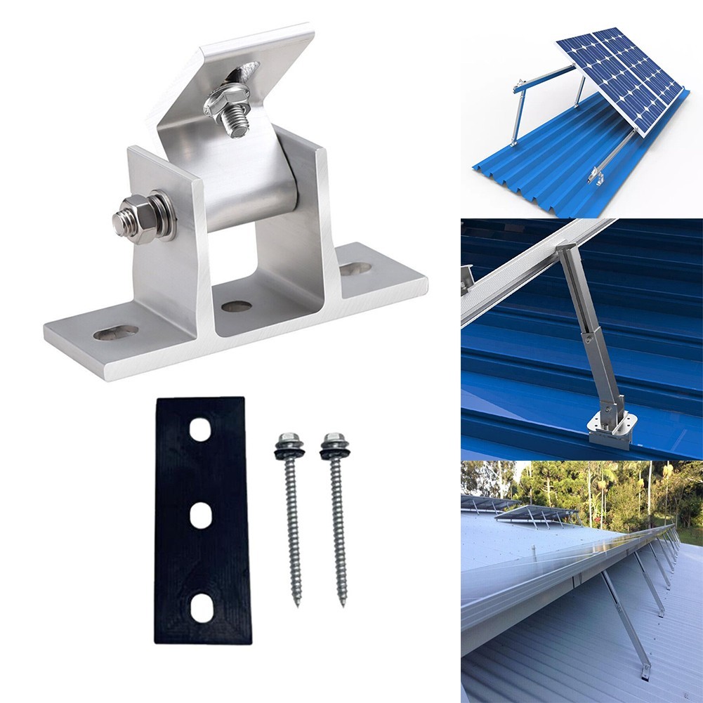 [HME] Solar Panel Rotatable Elevation With Angle Bracket Roof Mounting ...