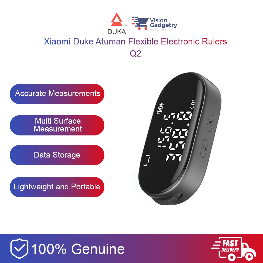 Atuman Duke Duka Q2 Flexible Electronic Ruler Measurement Tools Type-C ...