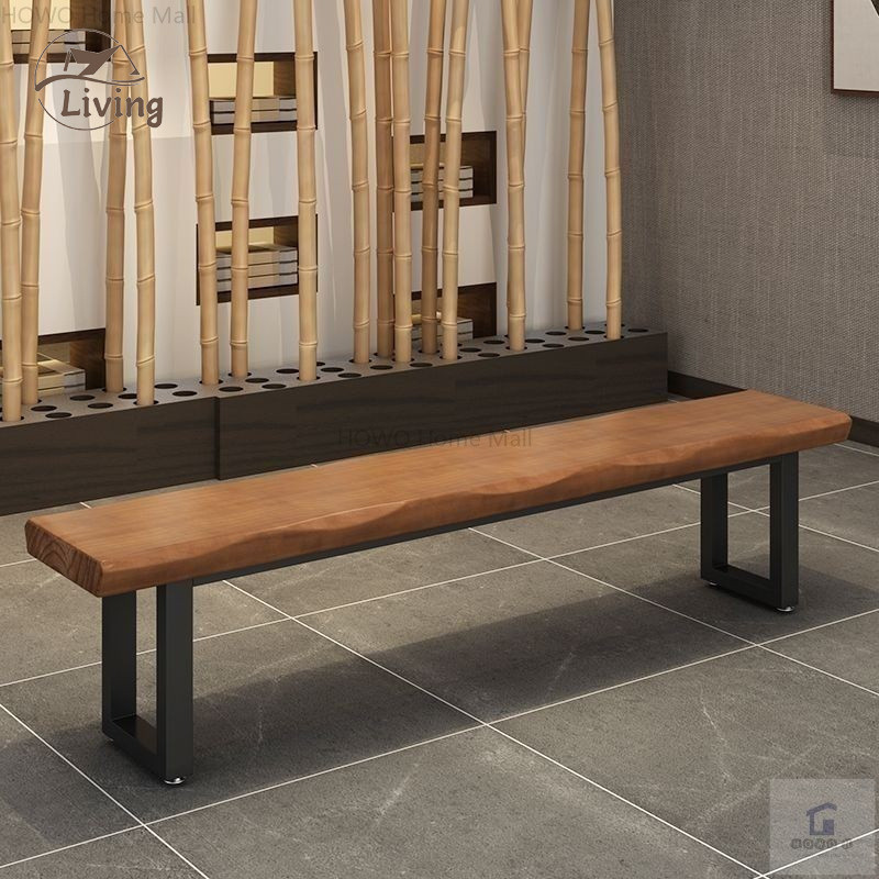 Liv Simple Modern Bench Wooden Chair Office Chair Solid Wooden Bench ...