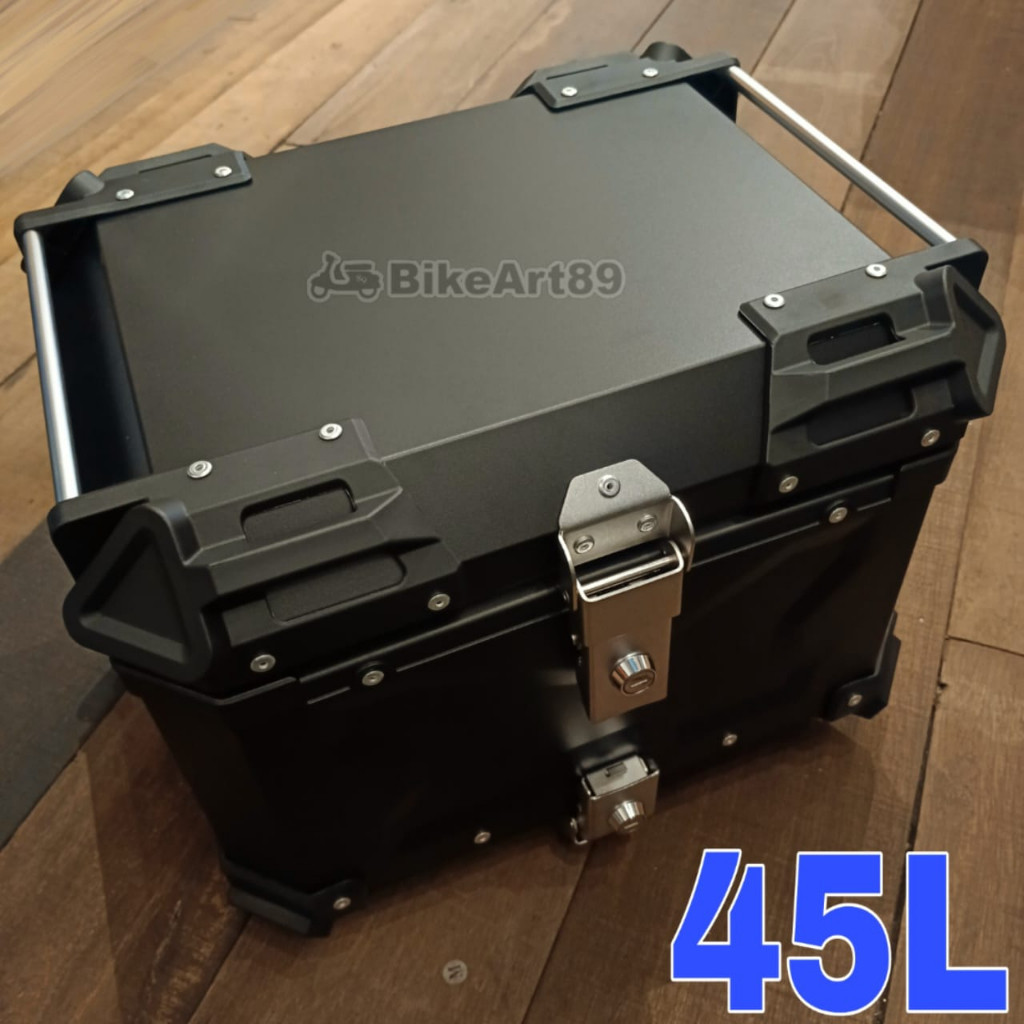 GIVI Monorack Yamaha Y15ZR LC135 V8 FI Top Box Aluminium 45L 45 Liter ...