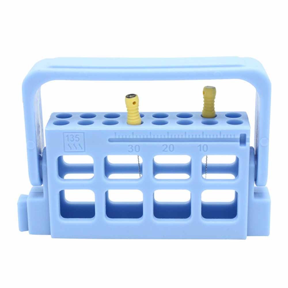 Dental 8/16 Holes Autoclave Endo Box Root Canal File Endodontic Bur ...
