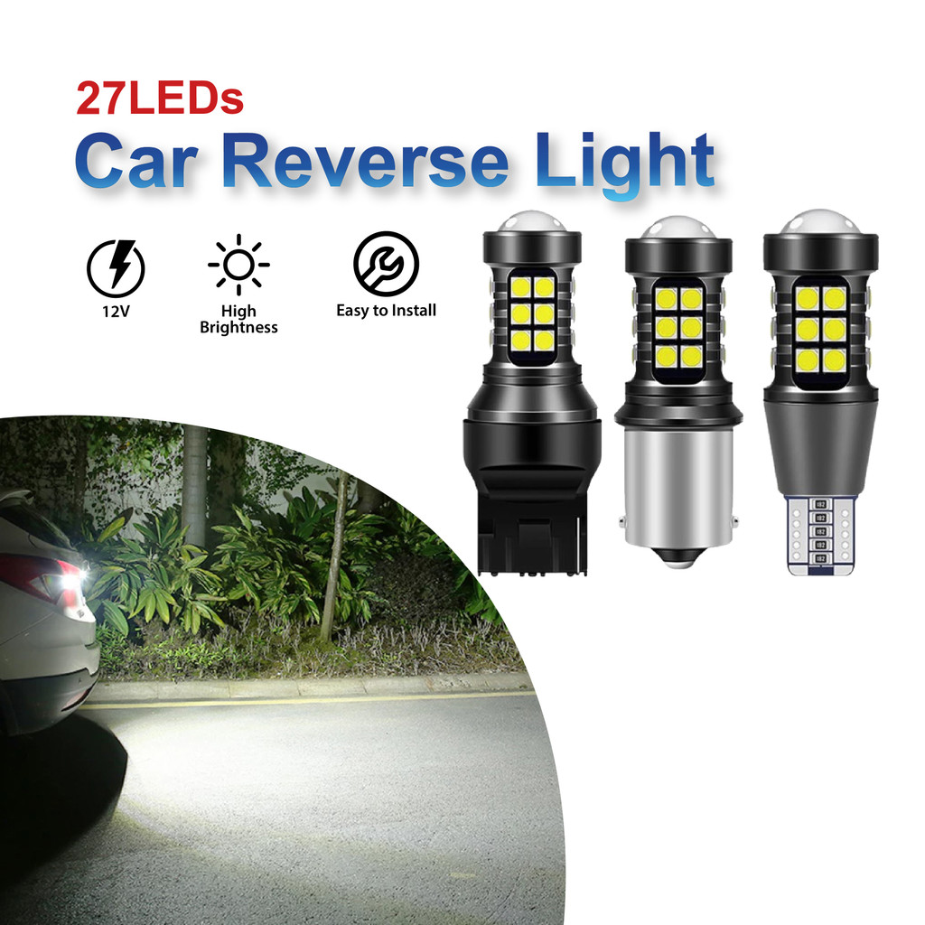 1PC 27LED Car Reverse Light Bulb Flash & Non Flash T15/W16W T20/7440 ...