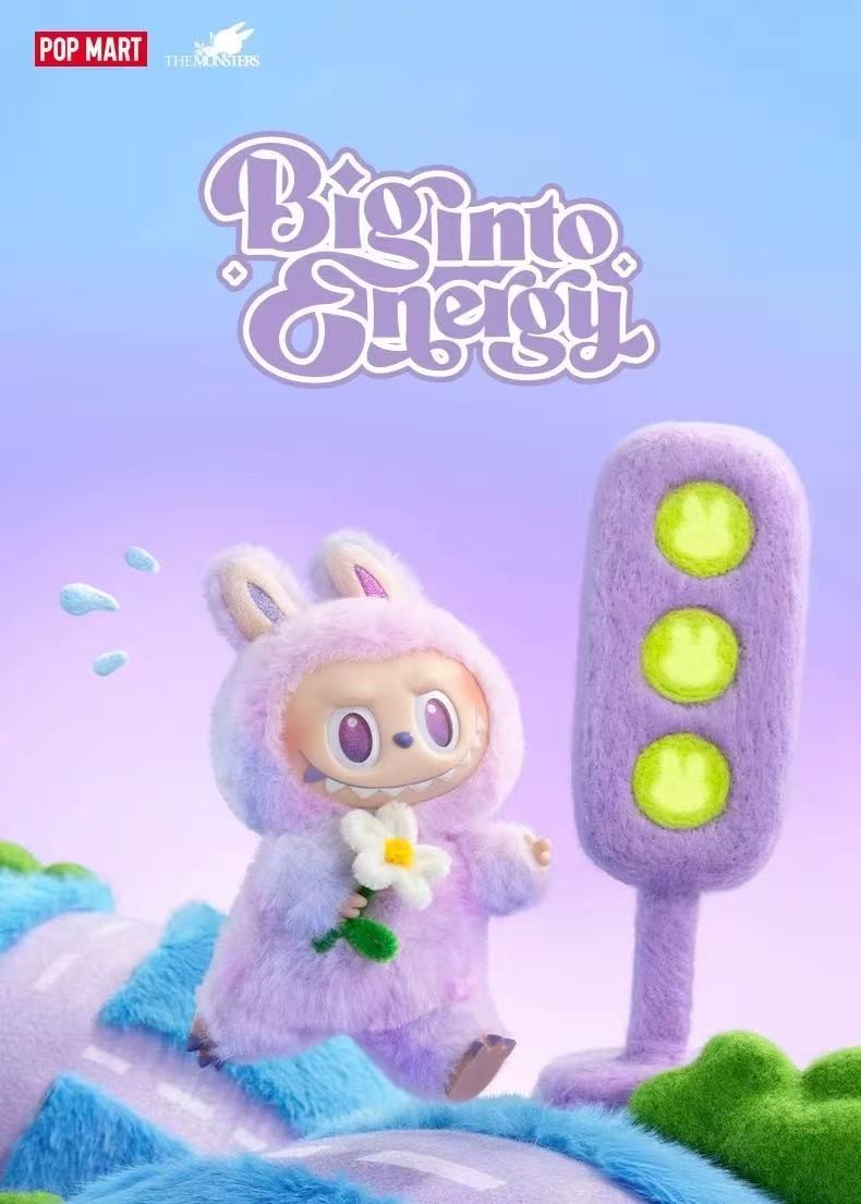 100% 正品】POPMART Labubu 3.0 Labubu Front High Energy