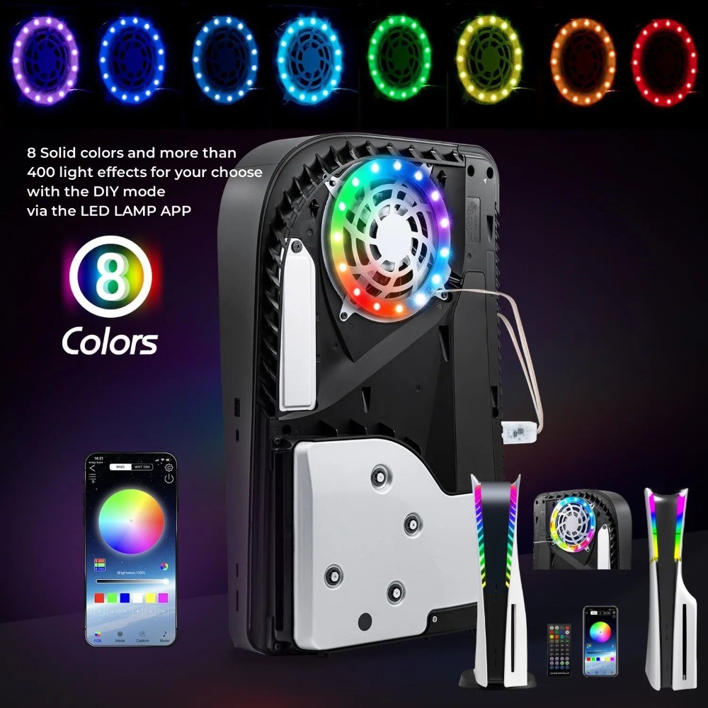 RGB Marquee Pickup Function Lamp For PS5 & PS5 Pro / Slim Console ...