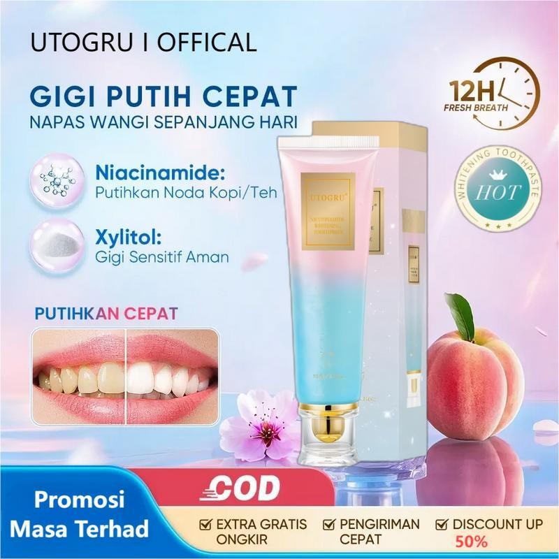 my Niacinamide Whitening toothpaste UTOGRU, Breathing Refresh, Dental ...