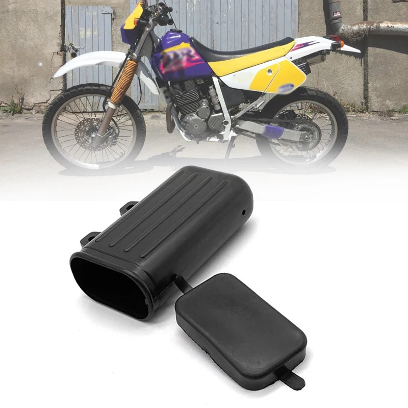 MAKIVI Cassetta Porta Attrezzi Laterale Per Moto DR250 Djebel TW200 TW225 – Colore Nero