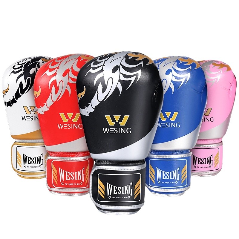 Wesing Protection Poitrine Muay Thai - Boxe, MMA, Sanshou - Tissu Oxford Avec Mousse XPE