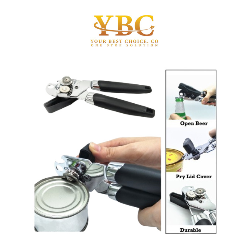 Stainless Steel Can Opener Anti-Rust Kitchen Tin Opener Tool 開罐頭器 ...