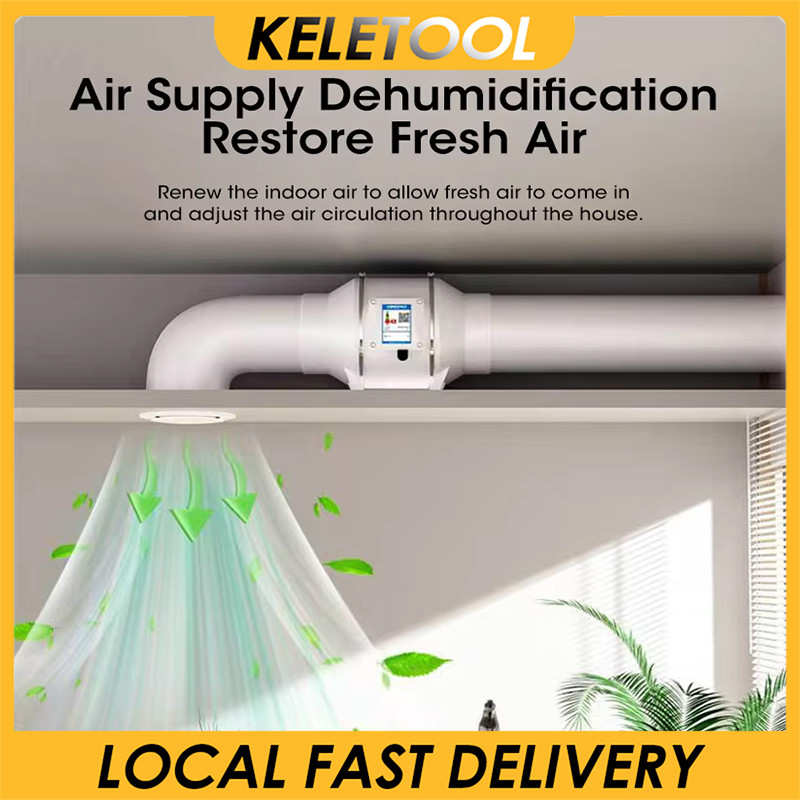 4 "6" 8 "exhaust fan high suction straight exhaust duct booster fan