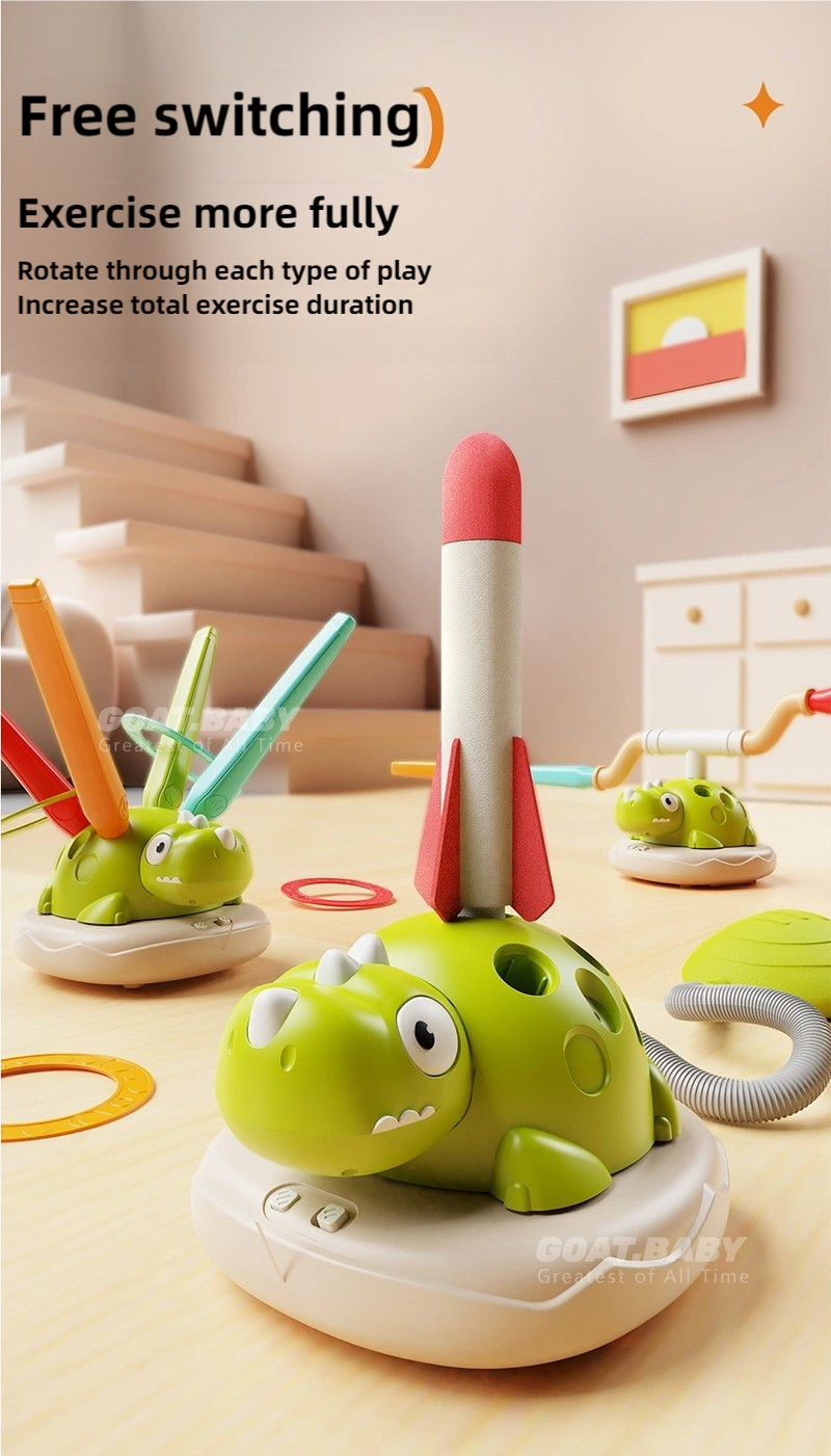 3IN1 Dinosaur Exercise Machine Kids Training Toys Rope Skipping Rope ...
