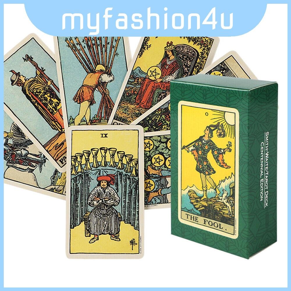 Smith-waite Universal Rider Tarot English Version Classic Waite Tarot ...