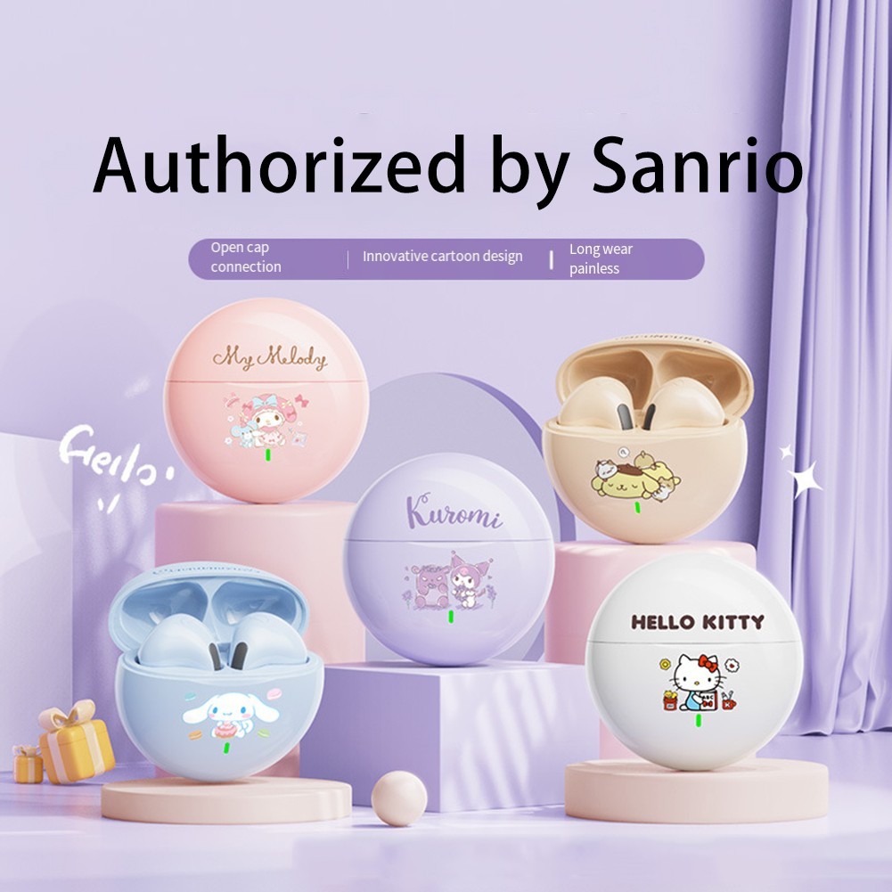 Sanrio IP Headset: Compact and Adorable Semi-In-ear Noise-Canceling ...