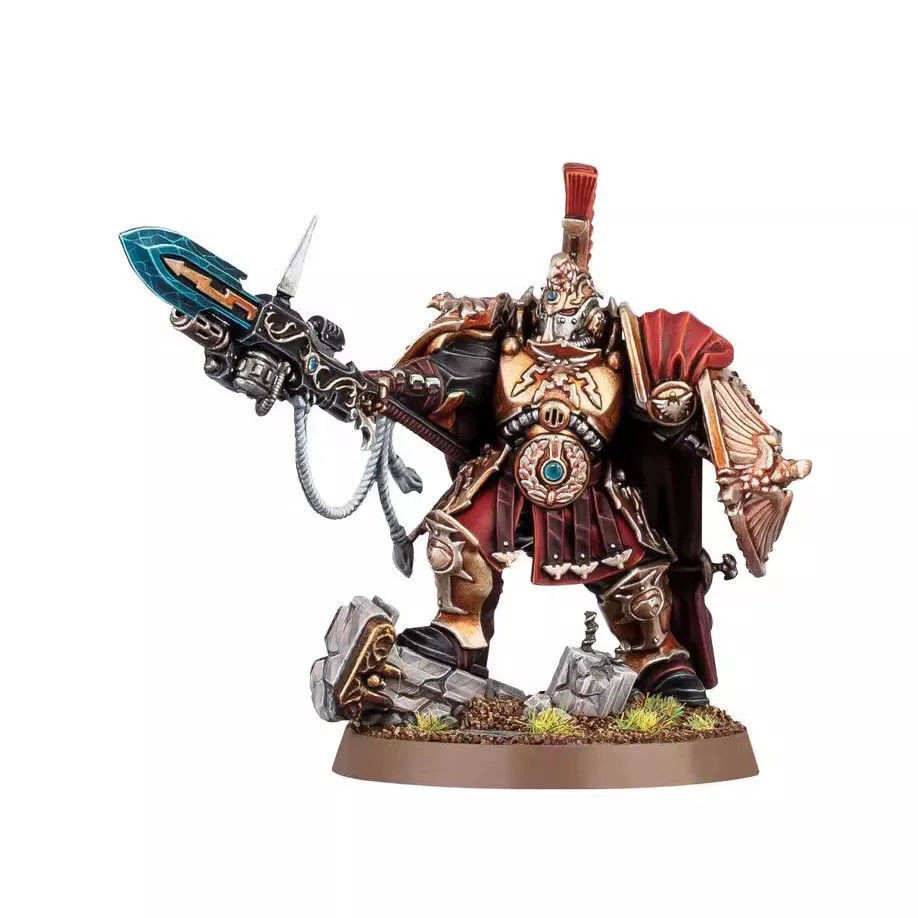[Warhammer] Forbidden Army Shield Captain Resin White Model ...