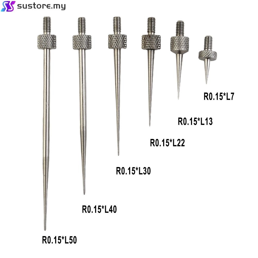 [Super]6pcs Dial Digital Test Indicator Contact Point Stem Rod Depth ...