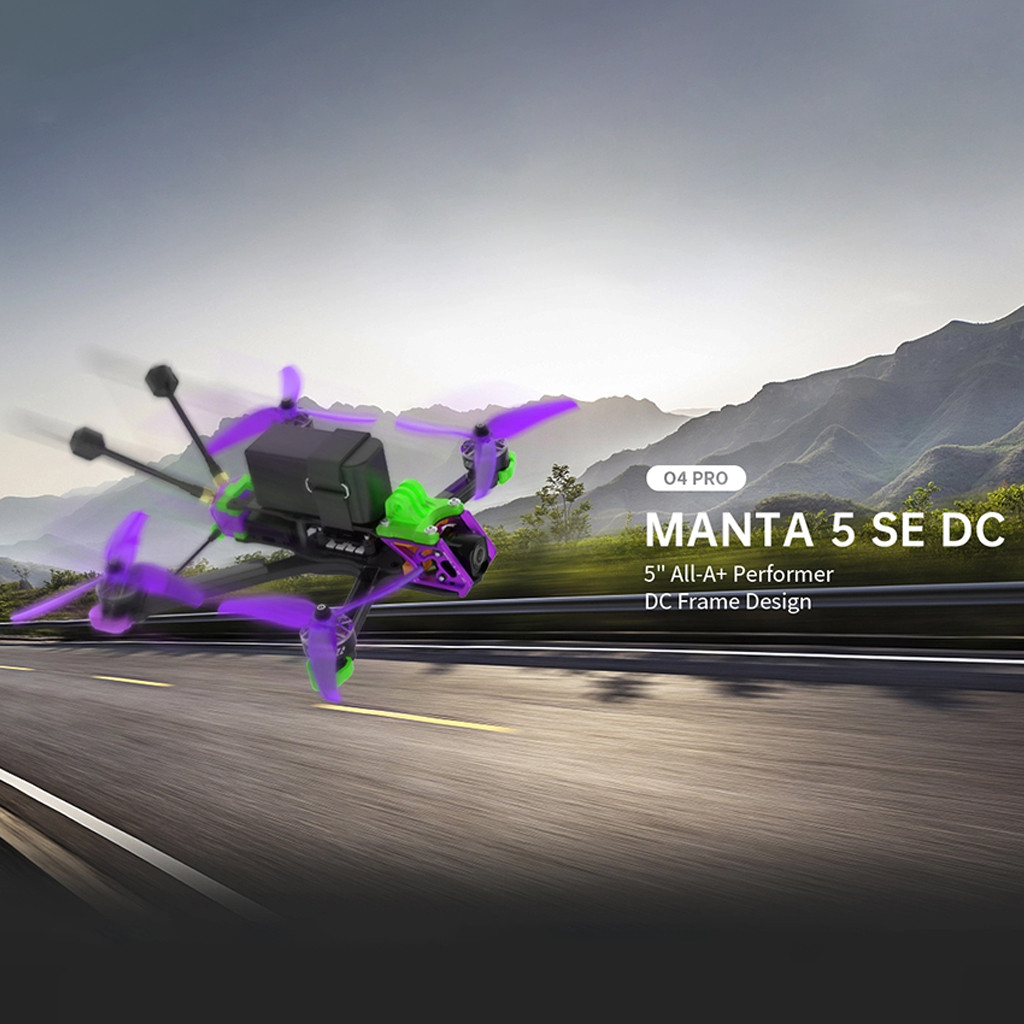 Axisflying Manta5 SE DC Version FPV Drone 6S With For DJI O4 Pro M10 ...