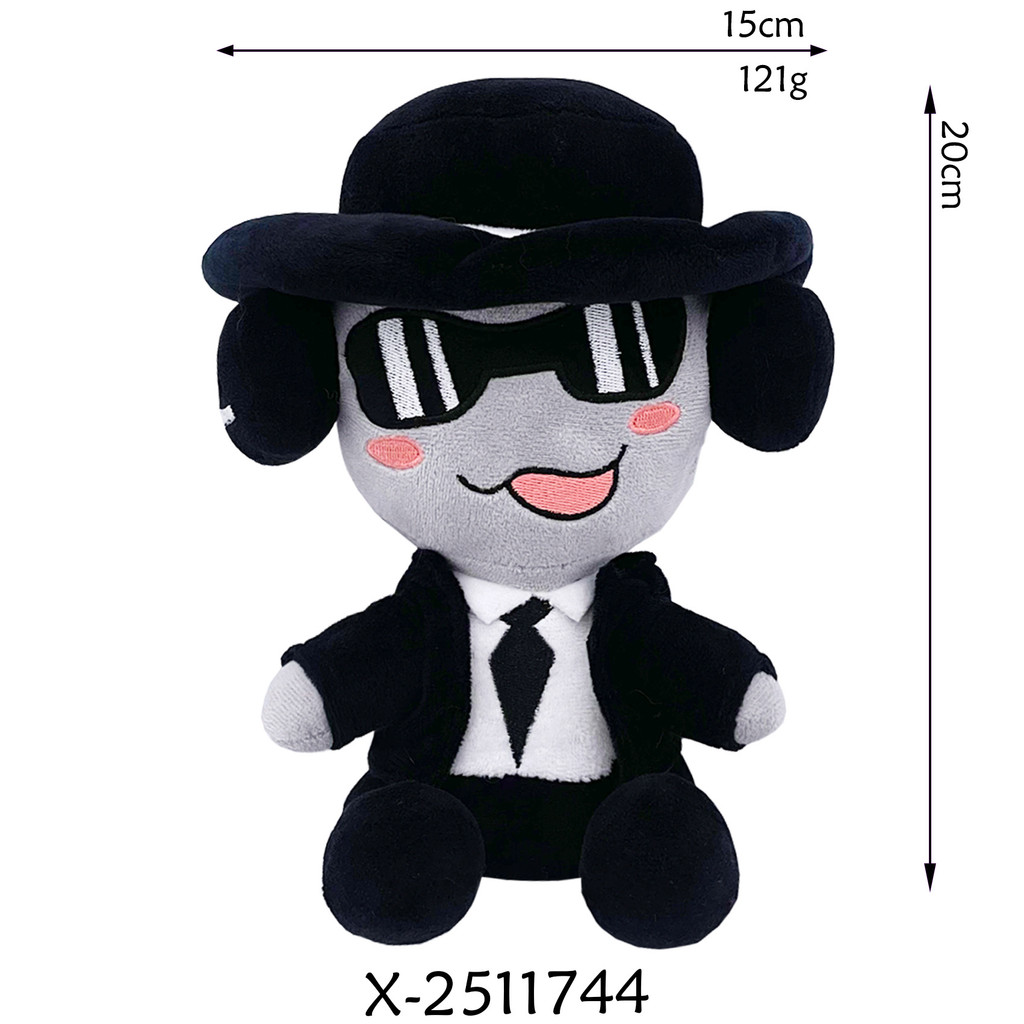 CHANCE Forsaken Chance Plush Fun Black Suit Men Dolls & Stuffed Toys ...