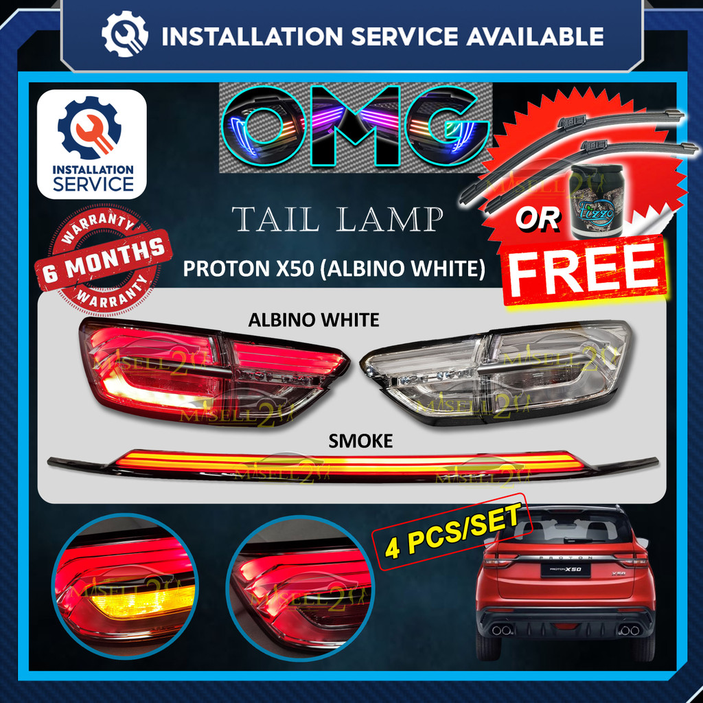 [Installation Provided] Proton X50 2019 - 2022 Taillamp Rear Lamp Tail ...