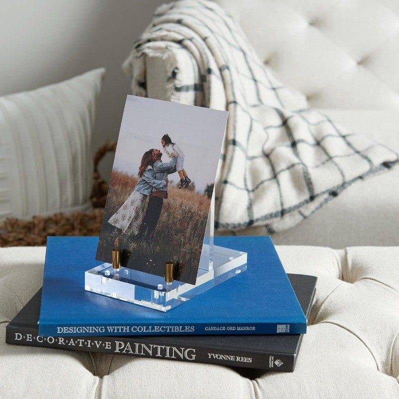 Acrylic Easel Acrylic Rack Display Rack Adjustable Transparent Multi ...