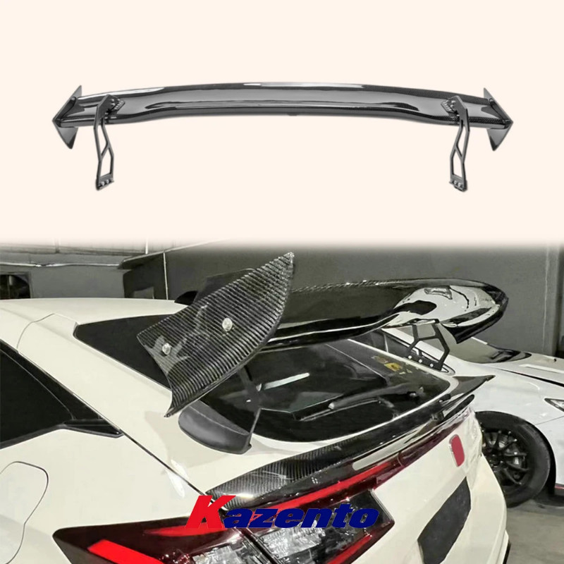 For Honda Type R 2023-24 FL5 Hatchback Carbon Fiber SP Style GT Spoiler ...