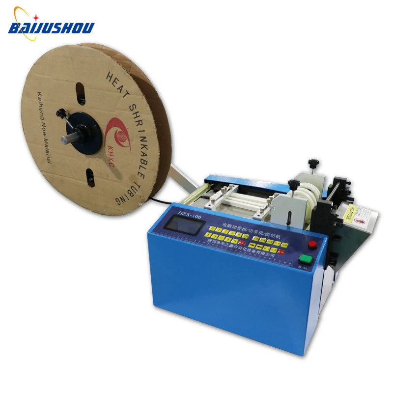 Automatic Heat shrink tube cutter,Rubber strip,Silicone pipe,PVC,PU ...