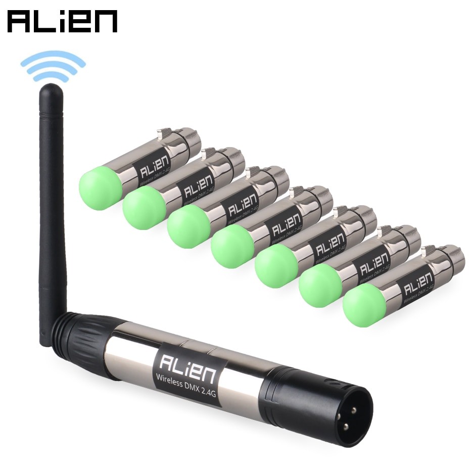 Pluuttiem DMX512 Controller 2.4G Trasmettitore Wireless Ricevitore Pluuttiem DMX512 Controller 2.4G Trasmettitore Wireless Ricevitore