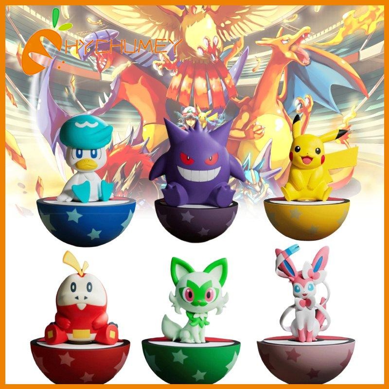 Pikachu Wobble Adorable Toy Collectible Pvc Figurine For Kids Pokmon ...
