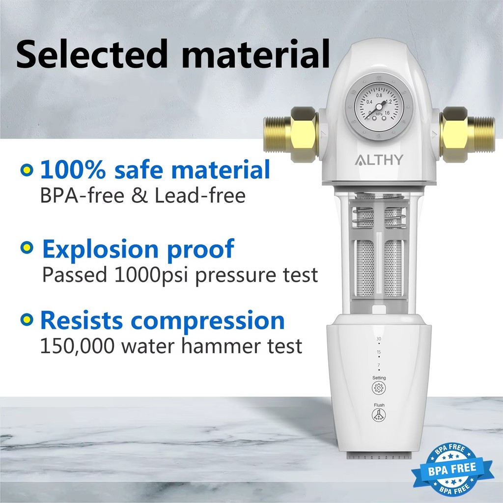ALTHY AL-PRE-AUTO2 Flushing Backwash Prefilter Spin Down Sediment Water ...