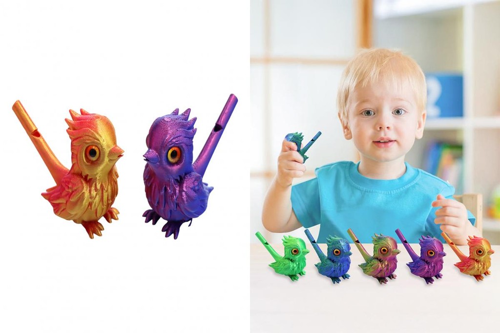 Angelorid| Fun Bird Whistle Cute Bird Whistle Colorful Bird Whistle Toy ...