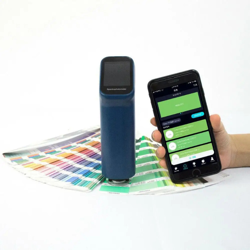 Spectral Colorimeter Color Meter with USB bluetooth Auto calibration ...