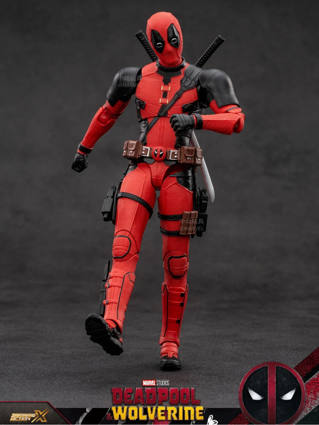 2024 Deadpool and Wolverine 1/10 Action Figure ZD Original x-Men Dog ...