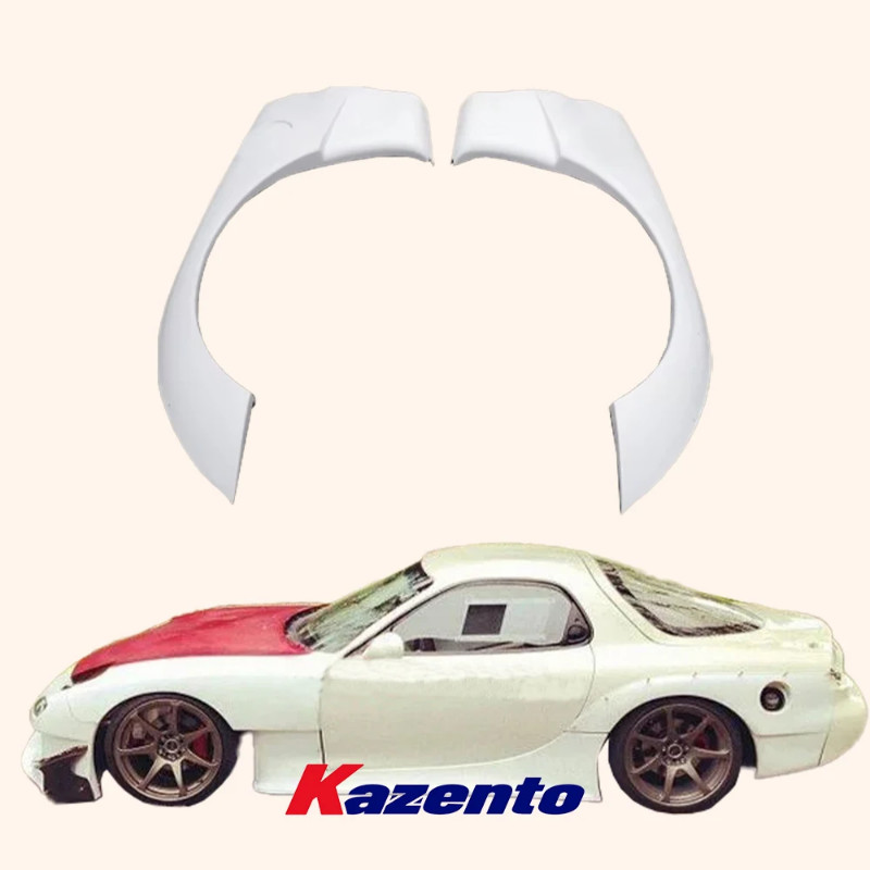 For Mazda RX7 FD3S RE-GT Kit Fiberglass FRP Unpaint Rear Panel Fender ...