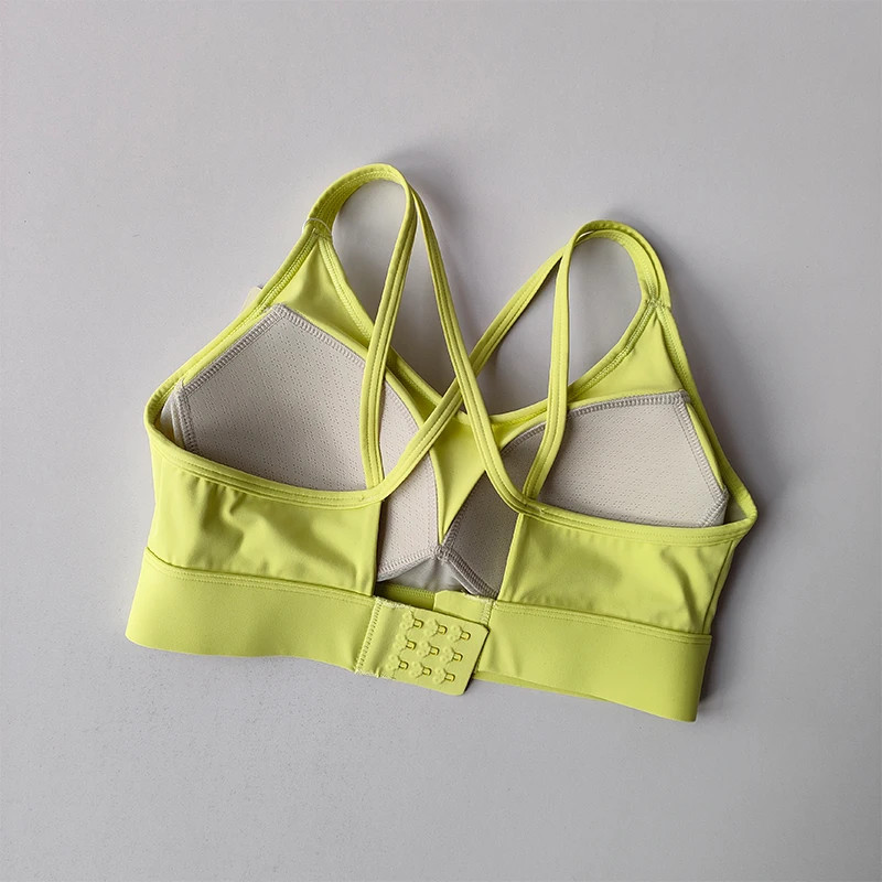 Women Padded Sports Bra Top Vest Ladies Gym Fitness Yoga Underwear Tank Crop Top - View #7