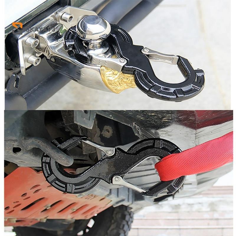 in stock Red S-Shape Quick Rescue Shackle Trailer Winch Hook Car JK ...