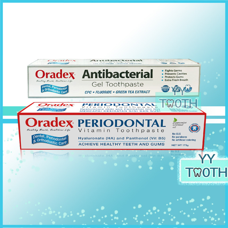 D13F Oradex Periodontal Vitamin Toothpaste ubat gigi Oradex charcoal ...