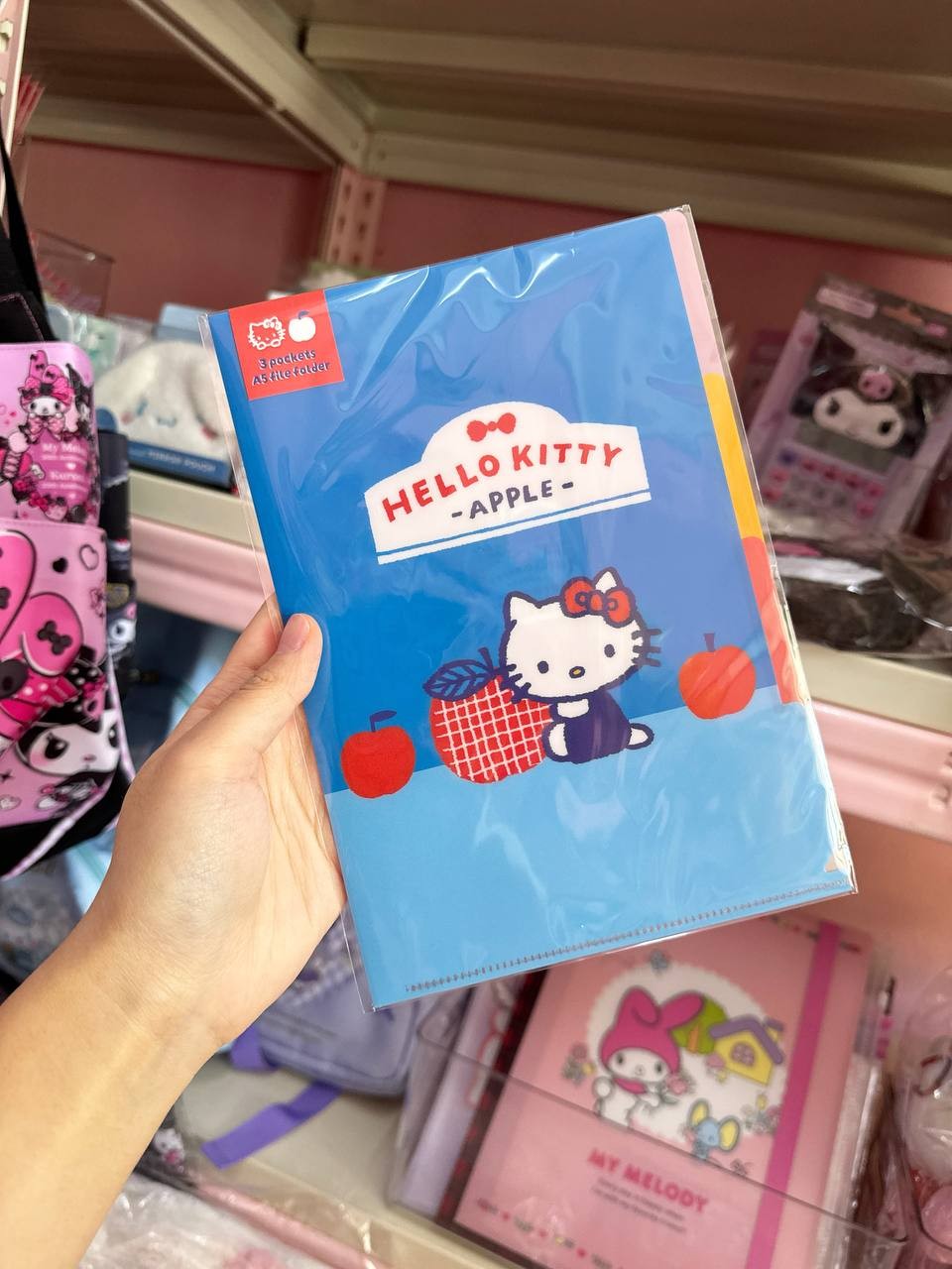 Hello Kitty Japan A5 3 Pockets File Folder | Shopee Malaysia
